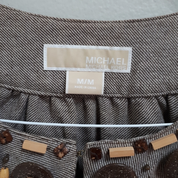 Women Michael kors brown crop jacket/coat size M NWOT. - Picture 8 of 8